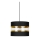 Полилей на въже LIND 1xE27/60W/230V черна