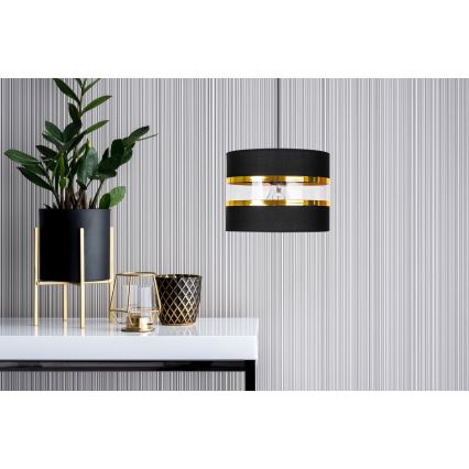 Полилей на въже LIND 1xE27/60W/230V черна