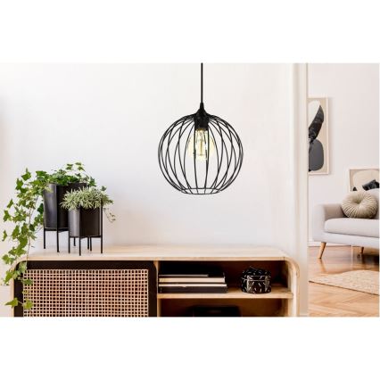 Полилей на въже MATT 1xE27/60W/230V