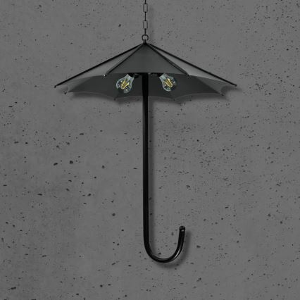 Полилей на въже PARASOL 3xE27/20W/230V