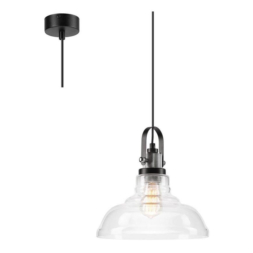 Полилей на въже SINGLE 1xE27/60W/230V