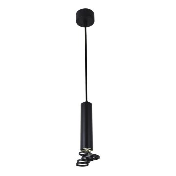 Полилей на въже TUBA 1xGU10/50W/230V черна