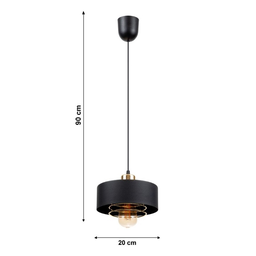 Полилей на въже VEST 1xE27/60W/230V