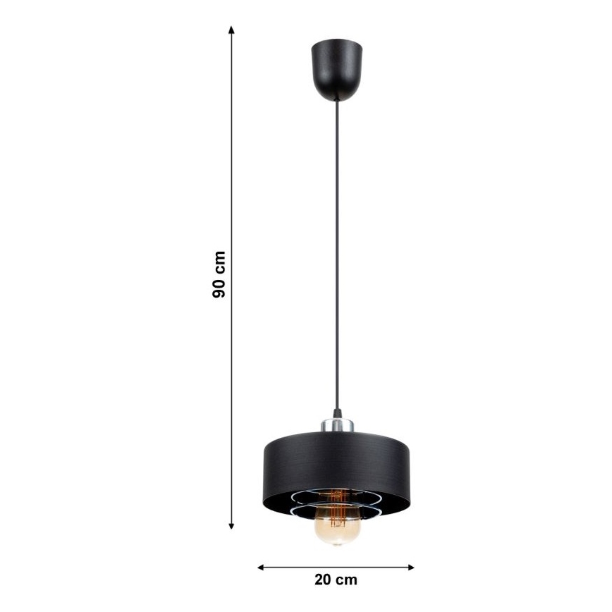 Полилей на въже VEST 1xE27/60W/230V