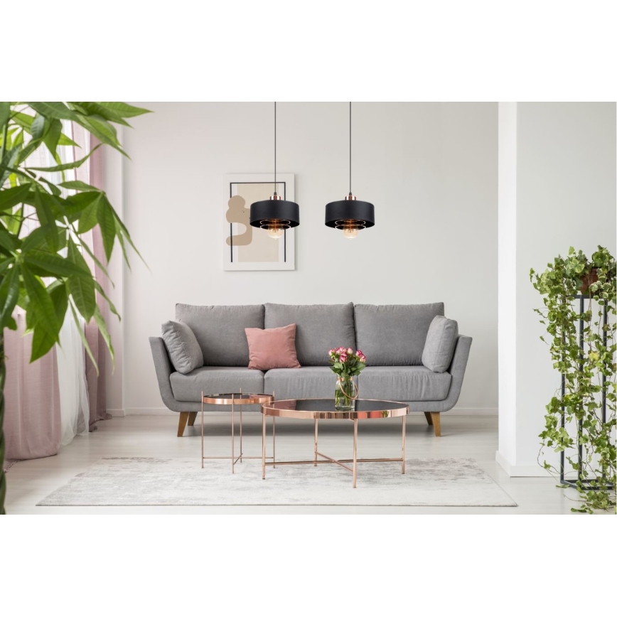 Полилей на въже VEST 2xE27/60W/230V