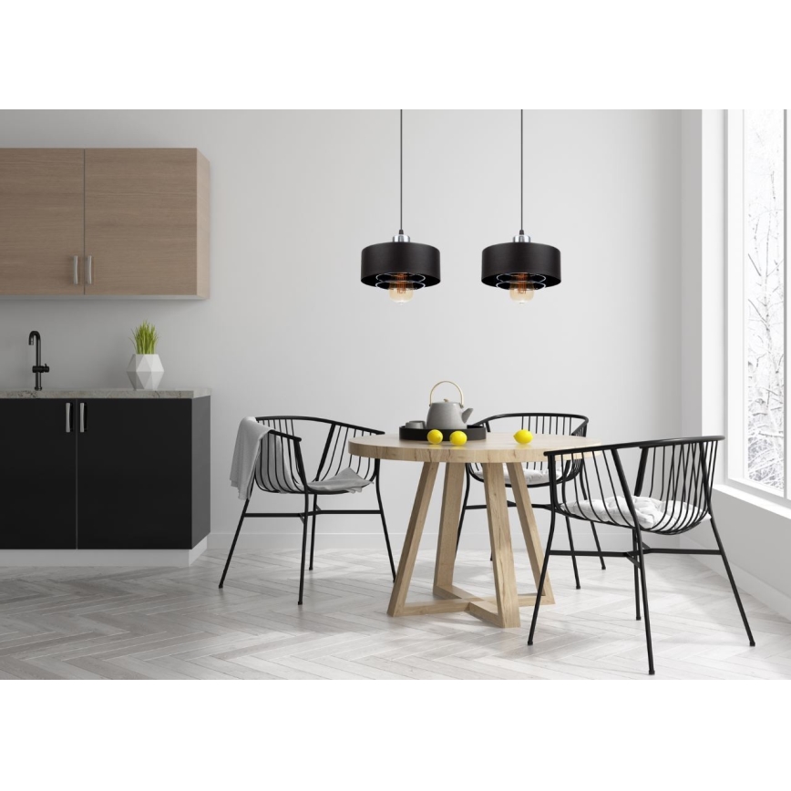 Полилей на въже VEST 2xE27/60W/230V