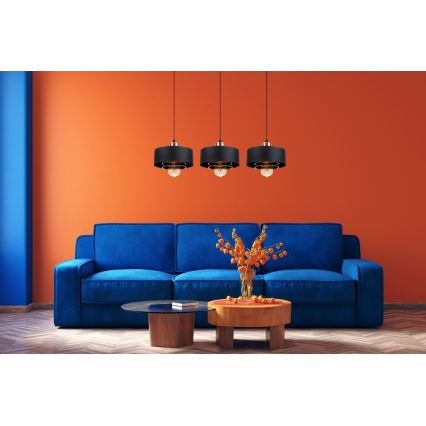 Полилей на въже VEST 3xE27/60W/230V