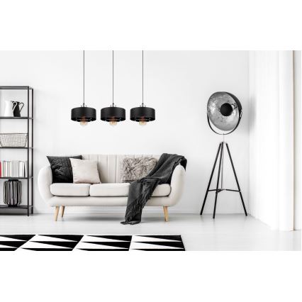 Полилей на въже VEST 3xE27/60W/230V