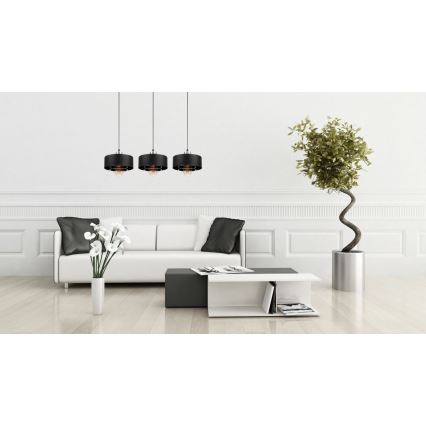 Полилей на въже VEST 3xE27/60W/230V