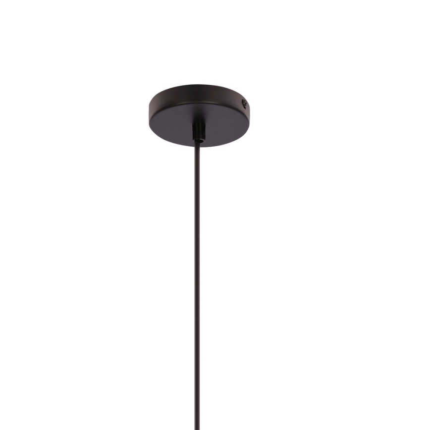 Полилей на кабел AFRICA 1xE27/40W/230V диаметър 40 cm кафяв/кремав