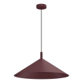 Полилей на кабел ANEGA 1xGX53/15W/230V Ø 50 см бордо