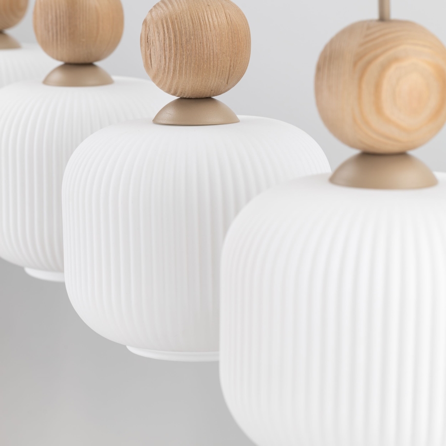 Полилей на кабел BALLO 4xE14/10W/230V бежов