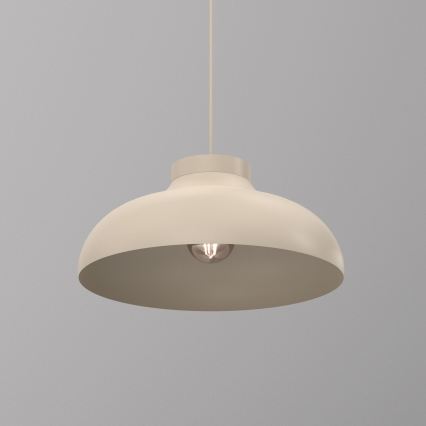 Полилей на кабел BASCA 1xE27/15W/230V бежов