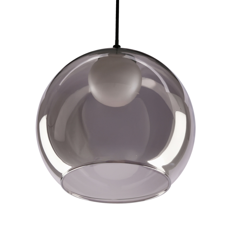 Полилей на кабел BRIN 1xG9/15W/230V димно черно