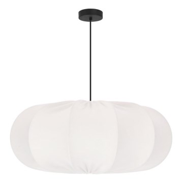 Полилей на кабел CAFEE 1xE27/40W/230V, Ø 52 см, бял