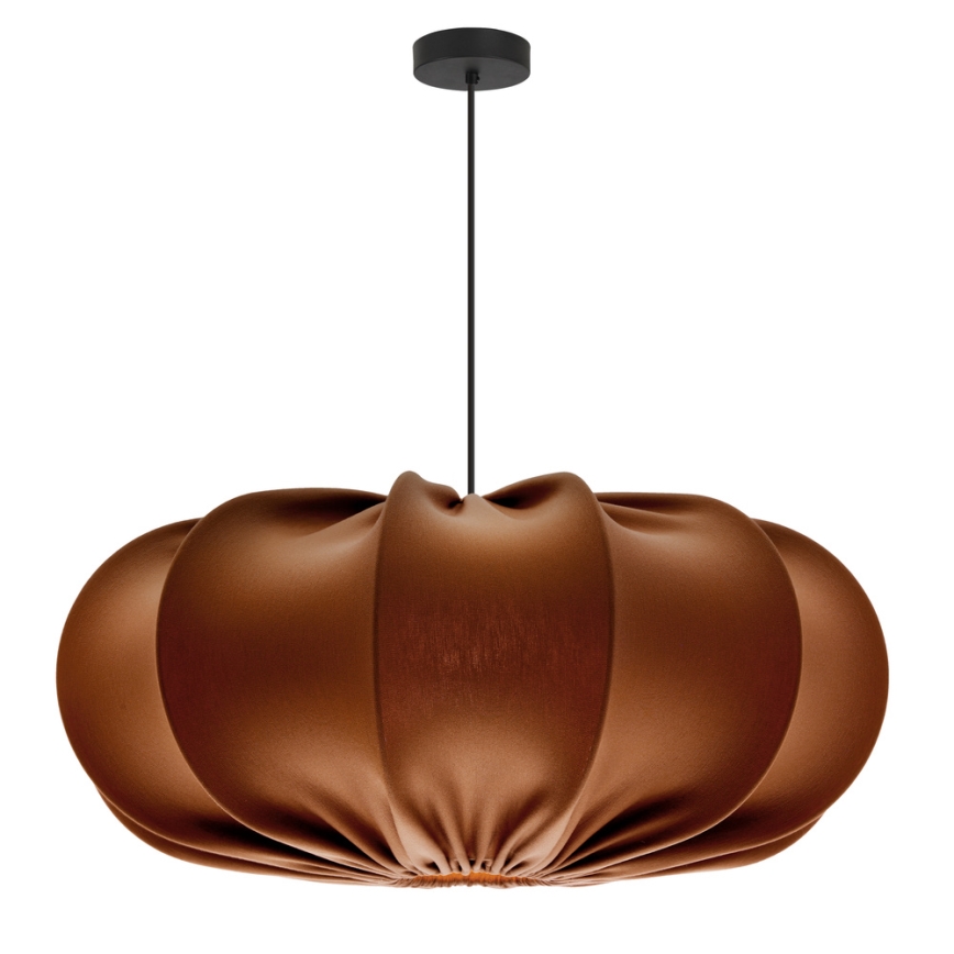Полилей на кабел CAFEE 1xE27/40W/230V Ø 52 см, кафяв