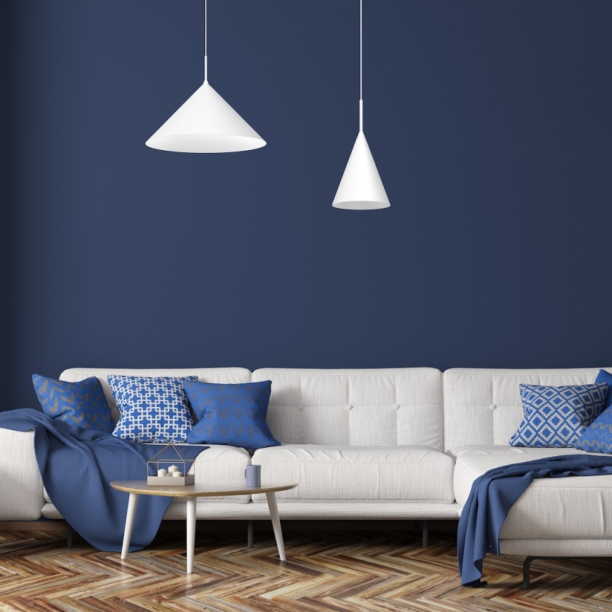 Полилей на кабел CAPITAL 1xGX53/15W/230V диаметър 46 см бял