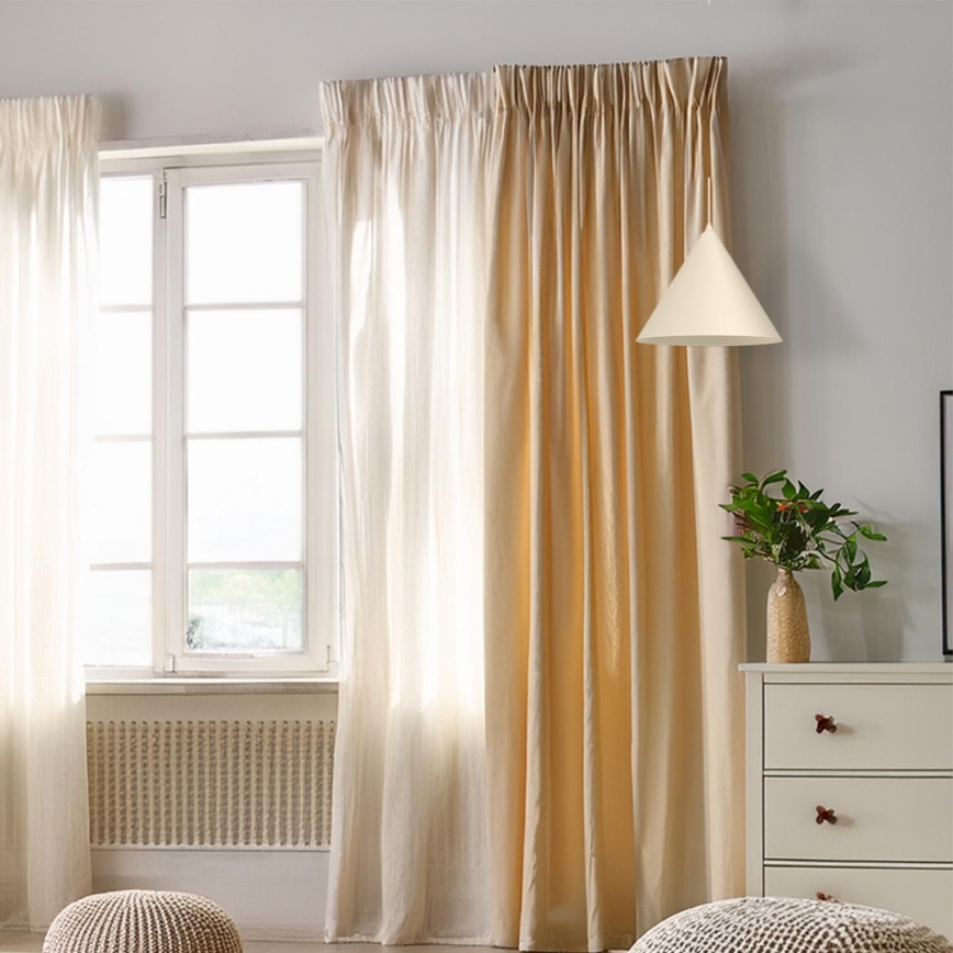 Полилей на кабел CAPITAL 1xGX53/15W/230V Ø 32 cm в кремав цвят