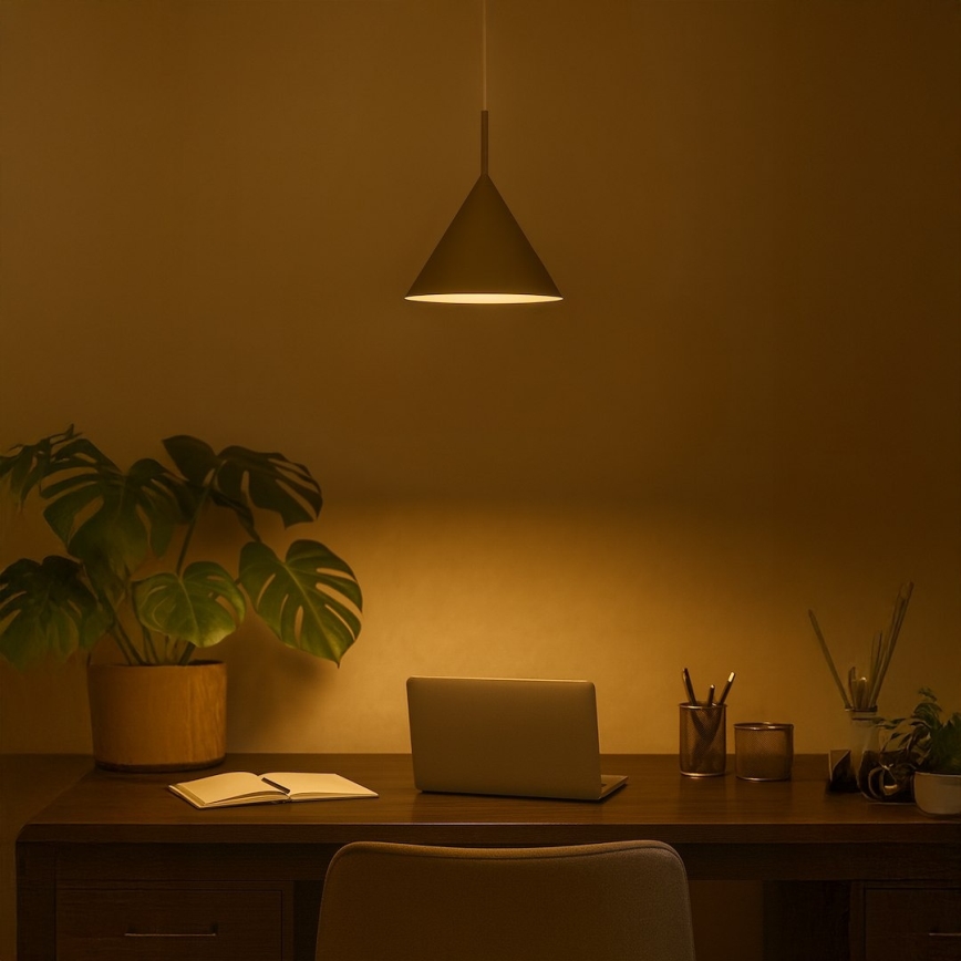 Полилей на кабел CAPITAL 1xGX53/15W/230V Ø 32 см бежов