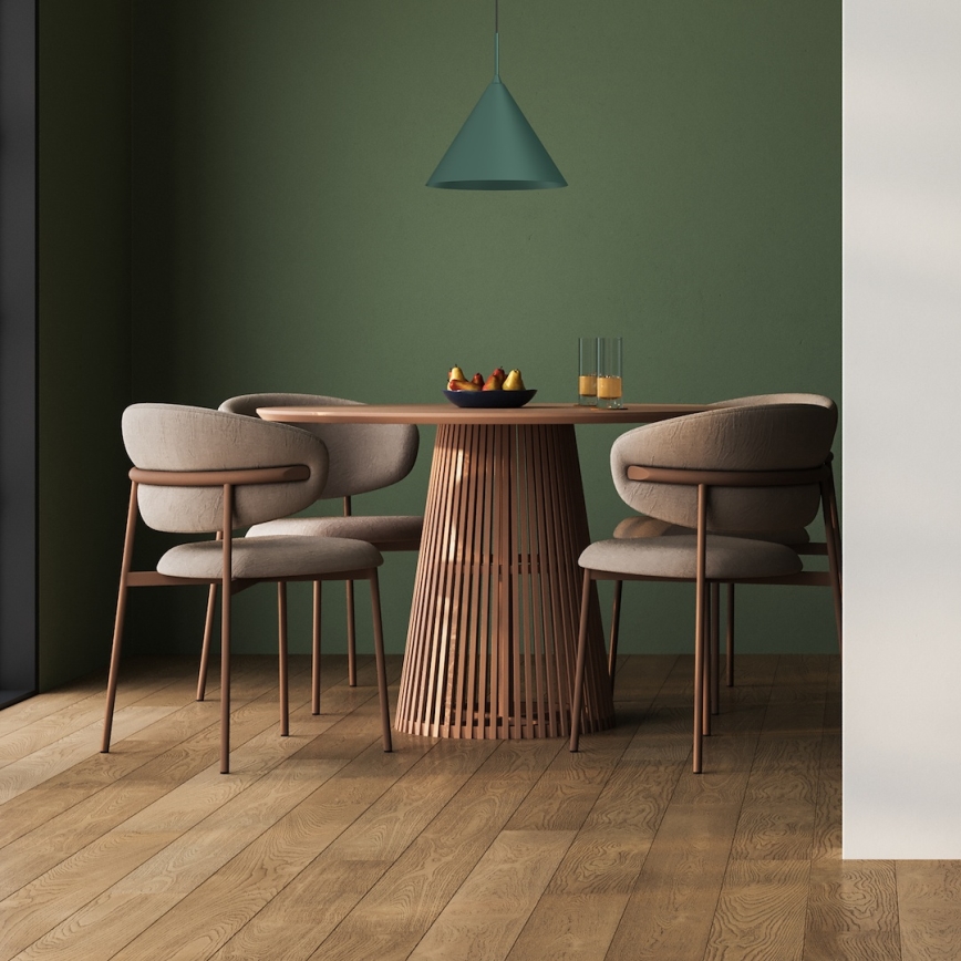 Полилей на кабел CAPITAL 1xGX53/15W/230V Ø 32 см, зелен