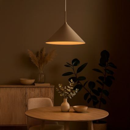 Полилей на кабел CAPITAL 1xGX53/15W/230V Ø 46 cm бежов