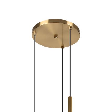 Полилей на кабел CHITA 3xG9/5W/230V златен