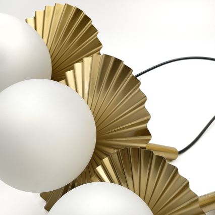 Полилей на кабел CHITA 3xG9/5W/230V златен