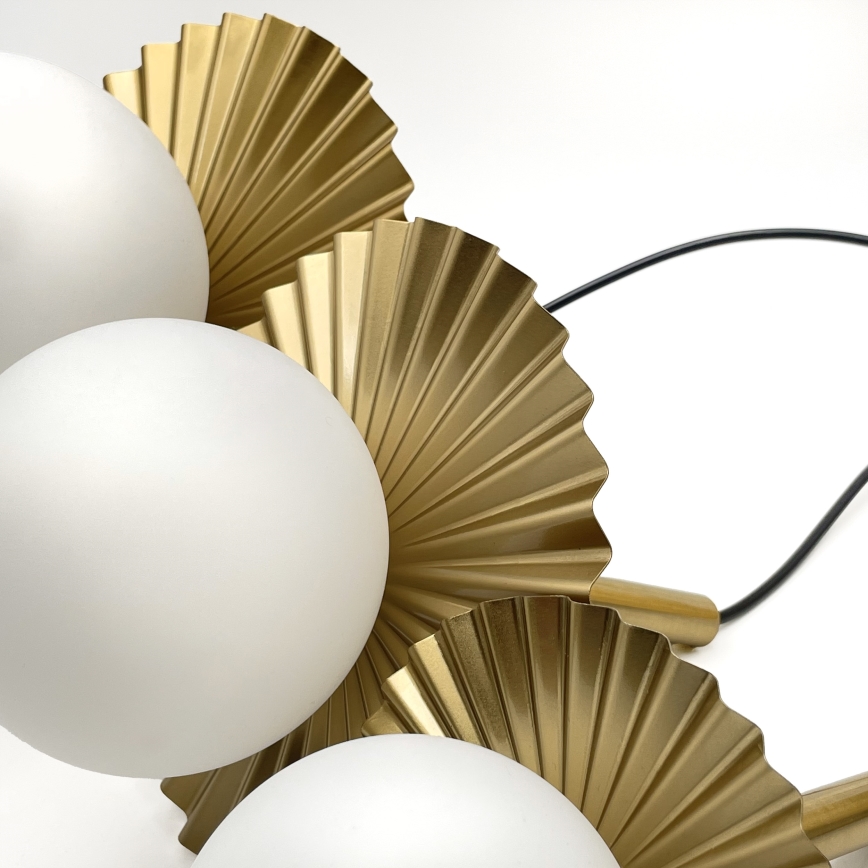 Полилей на кабел CHITA 3xG9/5W/230V златен