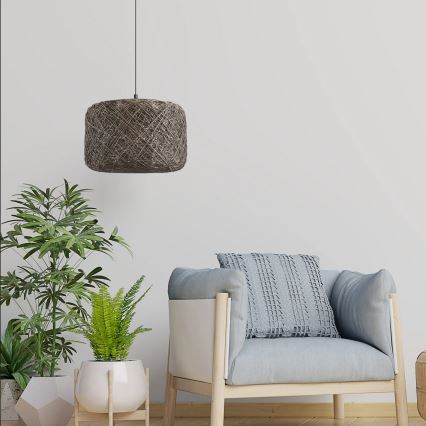 Полилей на кабел CLEA 1xE27/20W/230V pr. 30 cm антрацит