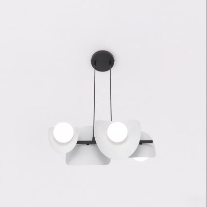 Полилей на кабел ELEMENTI 4xG9/8W/230V сив