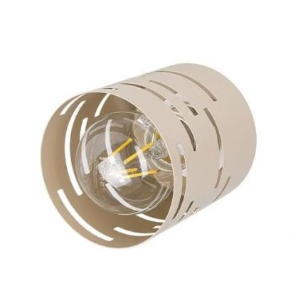 Полилей на кабел ELEN 1xE27/35W/230V бежов/златист