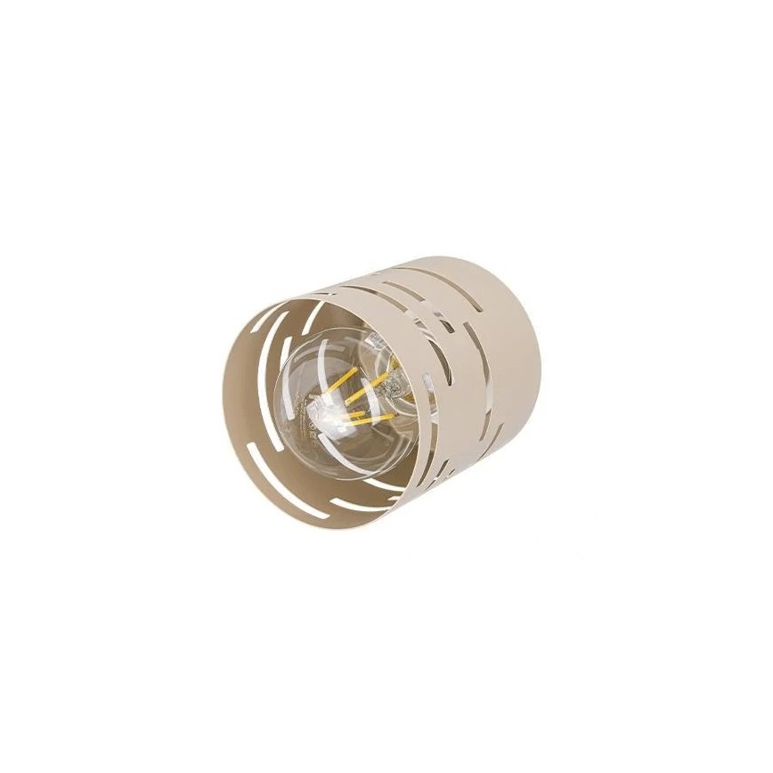 Полилей на кабел ELEN 1xE27/35W/230V бежов/златист