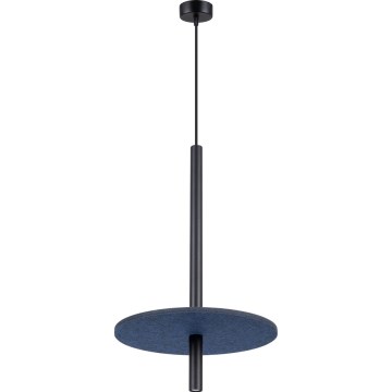 Полилей на кабел FELTRO 1xG9/8W/230V, черен/син