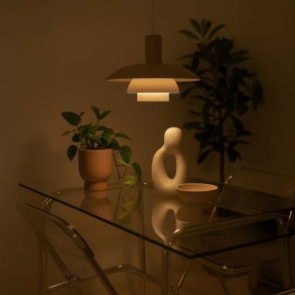 Полилей на кабел FERRO 1xE27/15W/230V, сив