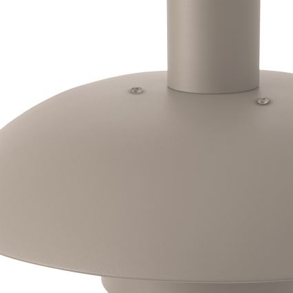 Полилей на кабел FERRO 1xE27/15W/230V, сив