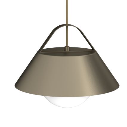 Полилей на кабел FUNDA 1xE27/15W/230V бронзов