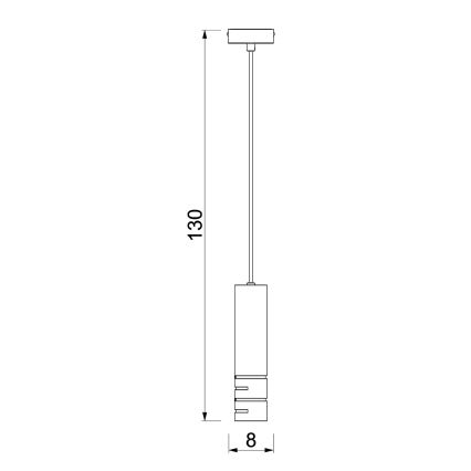 Полилей на кабел FUNDA 3xE27/15W/230V бежов