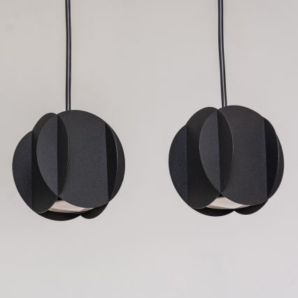 Полилей на кабел GAMBIT 4xGU10/10W/230V черен