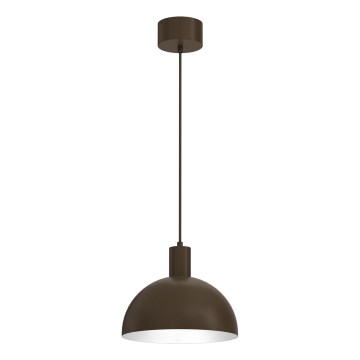 Полилей на кабел HANDA 1xE27/15W/230V кафяв
