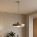 Полилей на кабел KIVI 1xE27/15W/230V бежов