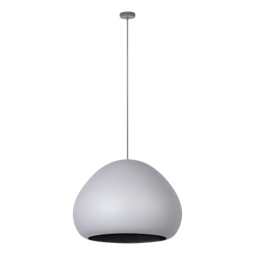 Полилей на кабел LAVA 1xE27/15W/230V сив/черен