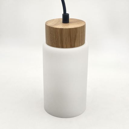 Полилей на кабел MARKUS 4xE27/15W/230V черен/дъб