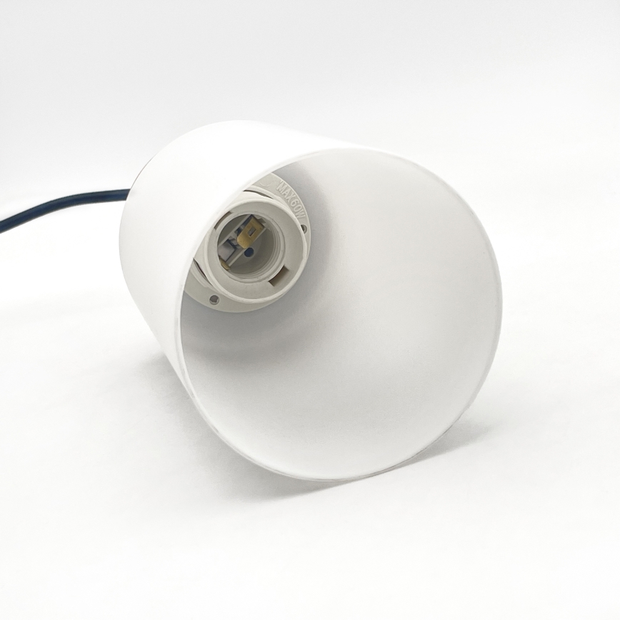 Полилей на кабел MARKUS 5xE27/15W/230V черен/дъб