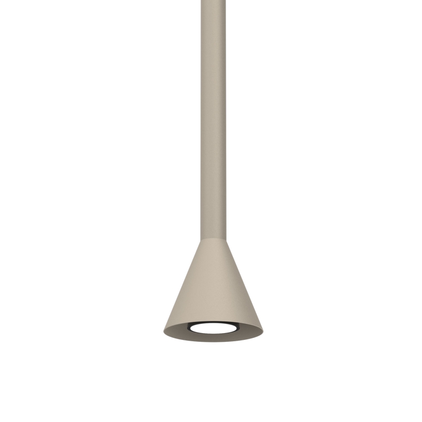 Полилей на кабел MAZZO 1xGU10/8W/230V бежов