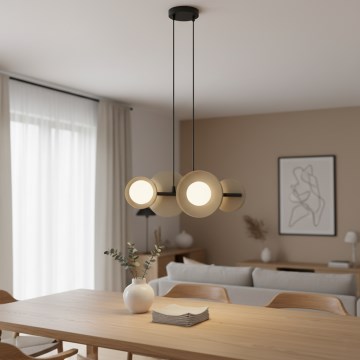 Полилей на кабел MODEL 4xG9/8W/230V бежов