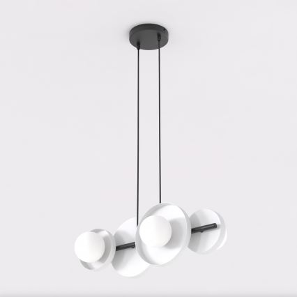 Полилей на кабел МОДЕЛ 4xG9/8W/230V бял