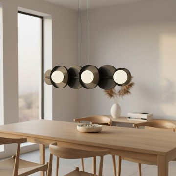 Полилей на кабел МОДЕЛ 6xG9/8W/230V черен