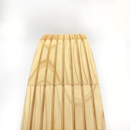 Полилей на кабел NATURAL MODERN 3xE27/15W/230V, диаметър 47,5 см, от борова дървесина