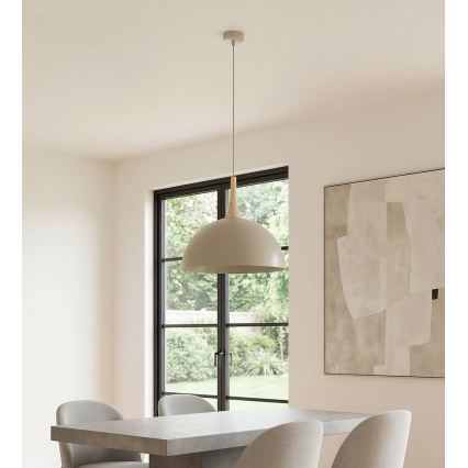 Полилей на кабел NAUTICA 1xGX53/12W/230V, бежов