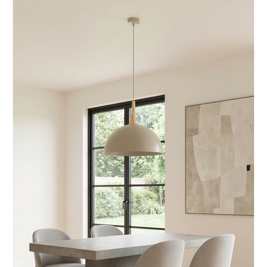 Полилей на кабел NAUTICA 1xGX53/12W/230V, бежов